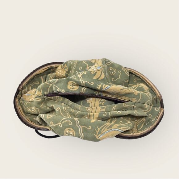 Hand Crafted Genuine Polished Coconut Crossbody Purse NWOT Bag - Picture 2 of 7